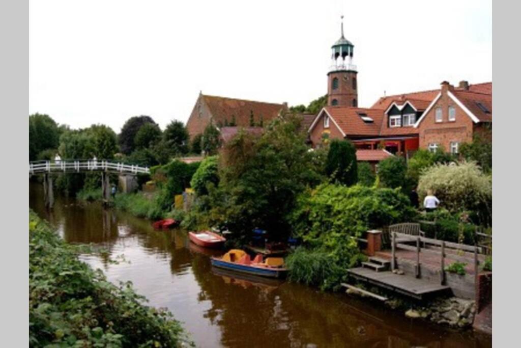 Ferienwohnung Haus Schwalbennest Eg ดิทซุม ภายนอก รูปภาพ
