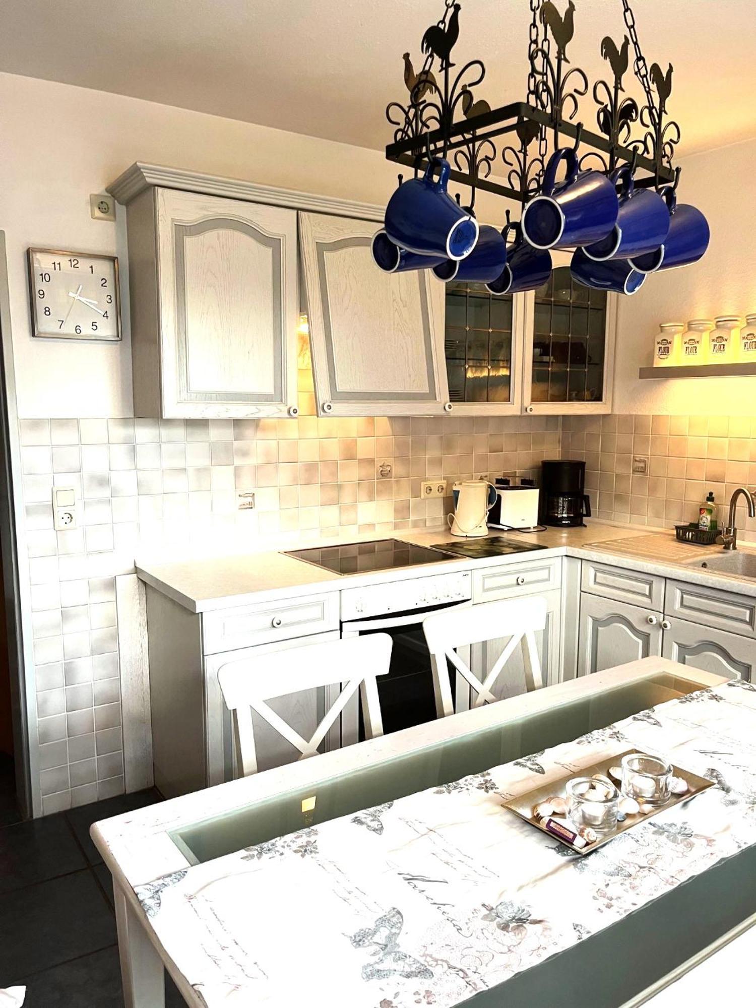 Ferienwohnung Haus Schwalbennest Eg ดิทซุม ภายนอก รูปภาพ